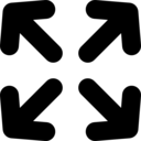 interface,arrows,arrow,maximize,group,maximize option,maximize size,four,universal icons